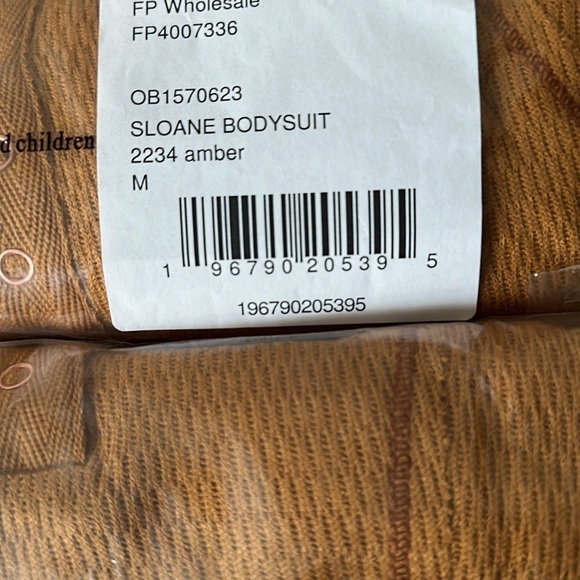 Free People Sloane Bodysuit Amber - Picture 9 of 9